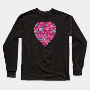 Raspberry Love Long Sleeve T-Shirt